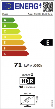 Metz Aurus 55 FA63 OLED twin